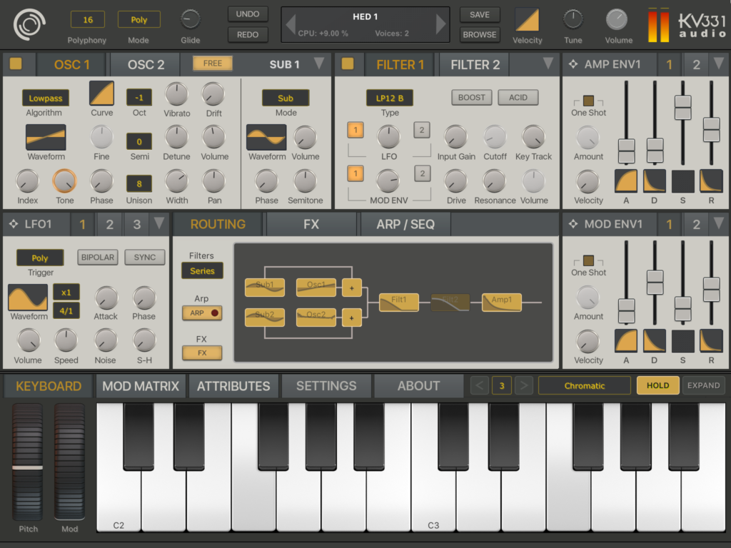 SynthMaster One iOS-1