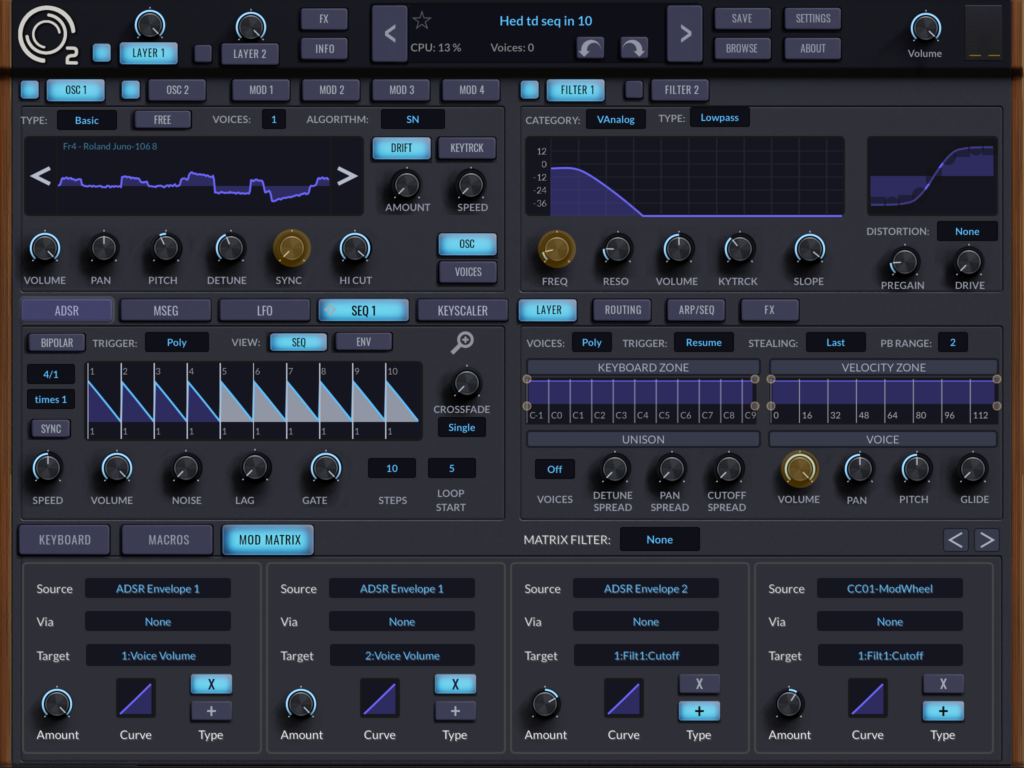 SynthMaster 2 for the iPad