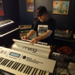 Fun with the Moog Sub 37 synthesizer.